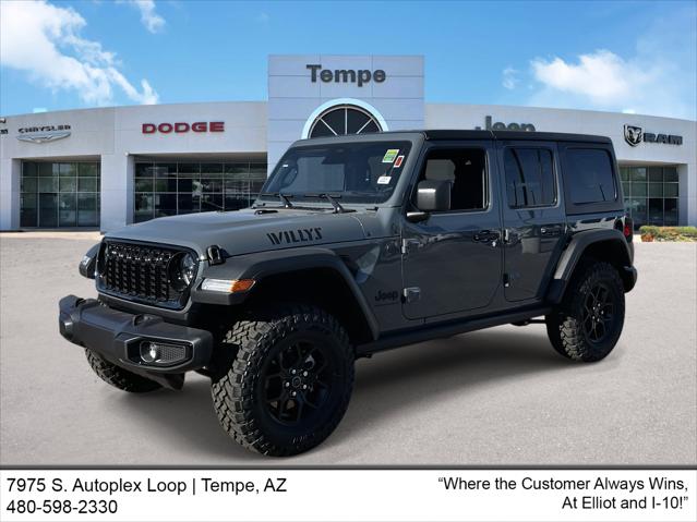 2026 Jeep Wrangler 4-Door Willys 4x4 for sale in Tempe, AZ