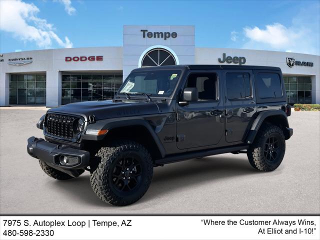 2026 Jeep Wrangler WRANGLER 4-DOOR WILLYS 2026 Jeep Wrangler WRANGLER 4-DOOR WILLYS