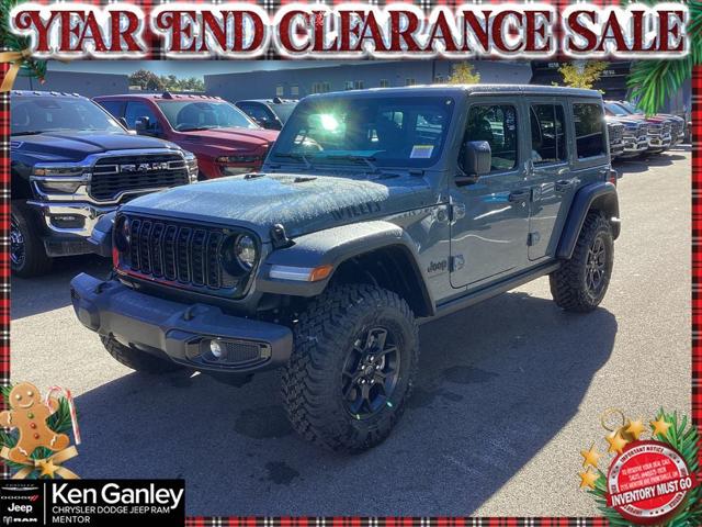 2026 Jeep Wrangler WRANGLER 4-DOOR WILLYS 2026 Jeep Wrangler WRANGLER 4-DOOR WILLYS