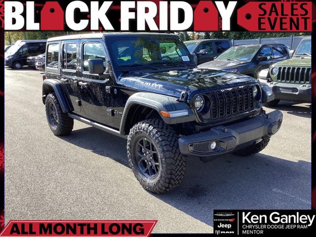 2026 Jeep Wrangler WRANGLER 4-DOOR WILLYS 2026 Jeep Wrangler WRANGLER 4-DOOR WILLYS