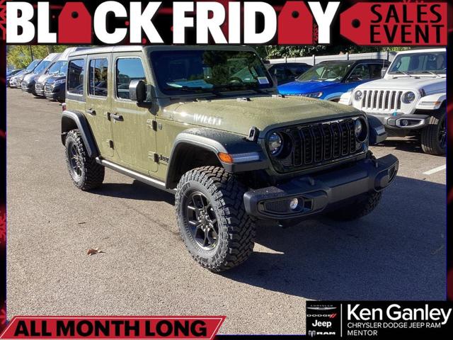 2026 Jeep Wrangler WRANGLER 4-DOOR WILLYS 2026 Jeep Wrangler WRANGLER 4-DOOR WILLYS