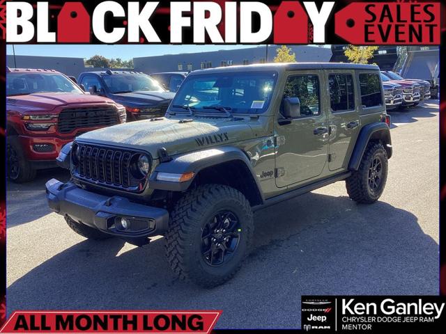 2026 Jeep Wrangler WRANGLER 4-DOOR WILLYS 2026 Jeep Wrangler WRANGLER 4-DOOR WILLYS