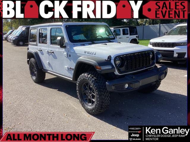 2026 Jeep Wrangler WRANGLER 4-DOOR WILLYS 2026 Jeep Wrangler WRANGLER 4-DOOR WILLYS