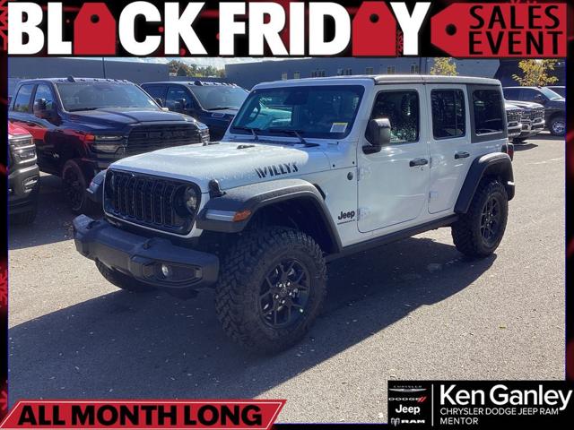 2026 Jeep Wrangler WRANGLER 4-DOOR WILLYS 2026 Jeep Wrangler WRANGLER 4-DOOR WILLYS