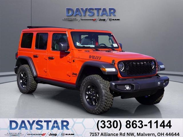 2026 Jeep Wrangler WRANGLER 4-DOOR WILLYS 2026 Jeep Wrangler WRANGLER 4-DOOR WILLYS