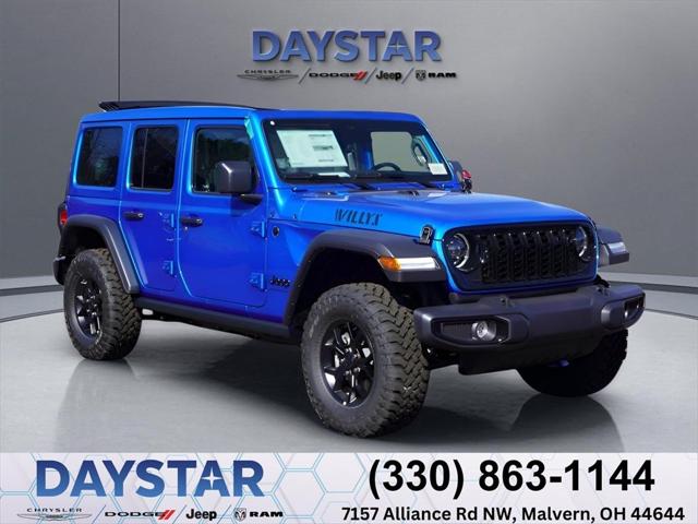 2026 Jeep Wrangler WRANGLER 4-DOOR WILLYS 2026 Jeep Wrangler WRANGLER 4-DOOR WILLYS