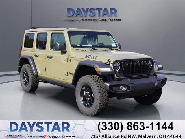 2026 Jeep Wrangler WRANGLER 4-DOOR WILLYS 2026 Jeep Wrangler WRANGLER 4-DOOR WILLYS