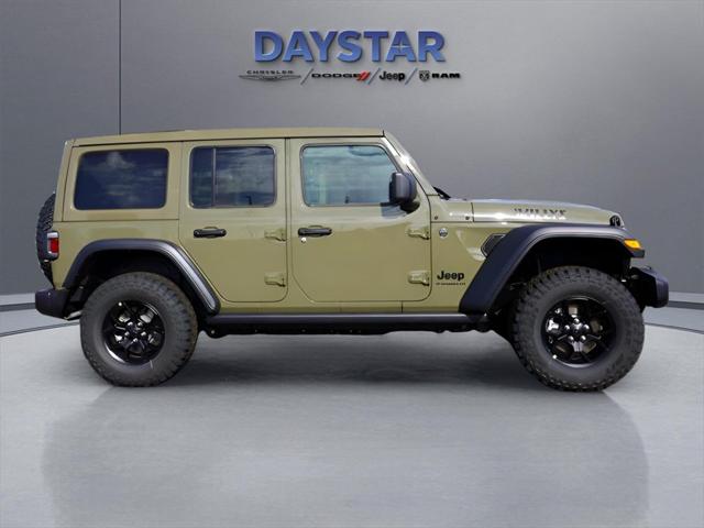 2026 Jeep Wrangler WRANGLER 4-DOOR WILLYS 2026 Jeep Wrangler WRANGLER 4-DOOR WILLYS