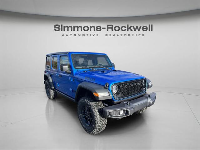 2026 Jeep Wrangler WRANGLER 4-DOOR WILLYS 2026 Jeep Wrangler WRANGLER 4-DOOR WILLYS