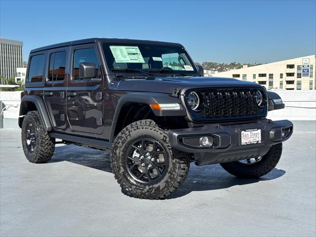 2026 Jeep Wrangler WRANGLER 4-DOOR WILLYS 2026 Jeep Wrangler WRANGLER 4-DOOR WILLYS