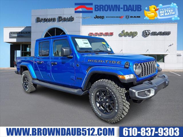 2025 Jeep Gladiator GLADIATOR HIGH TIDE 4X4 2025 Jeep Gladiator GLADIATOR HIGH TIDE 4X4