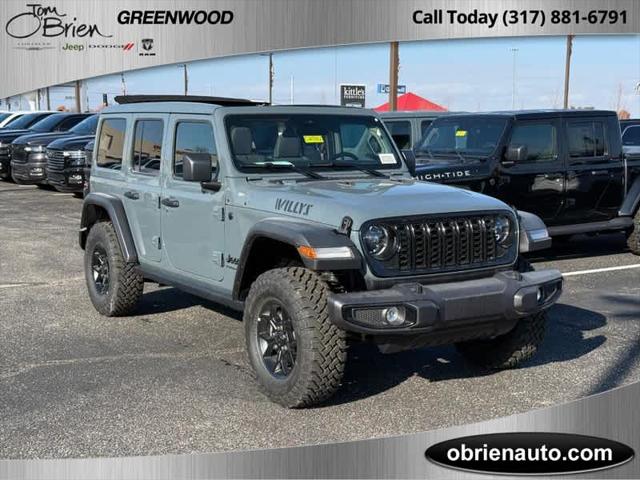 2026 Jeep Wrangler WRANGLER 4-DOOR WILLYS 2026 Jeep Wrangler WRANGLER 4-DOOR WILLYS