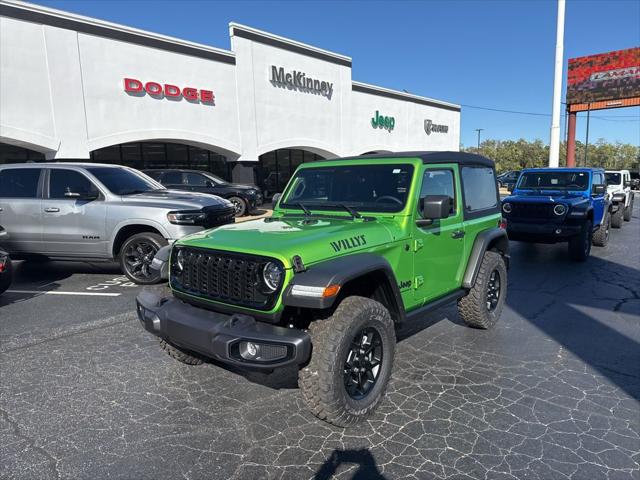 2026 Jeep Wrangler WRANGLER 2-DOOR WILLYS 2026 Jeep Wrangler WRANGLER 2-DOOR WILLYS