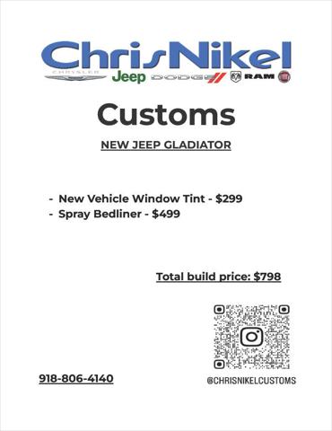 2025 Jeep Gladiator GLADIATOR HIGH TIDE 4X4