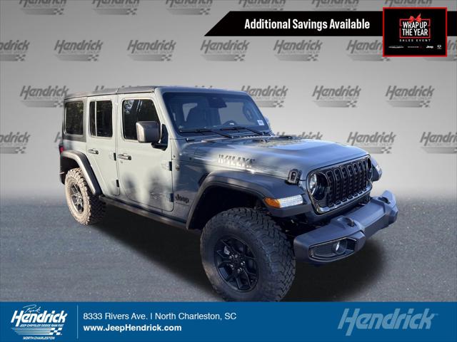 2026 Jeep Wrangler WRANGLER 4-DOOR WILLYS 2026 Jeep Wrangler WRANGLER 4-DOOR WILLYS
