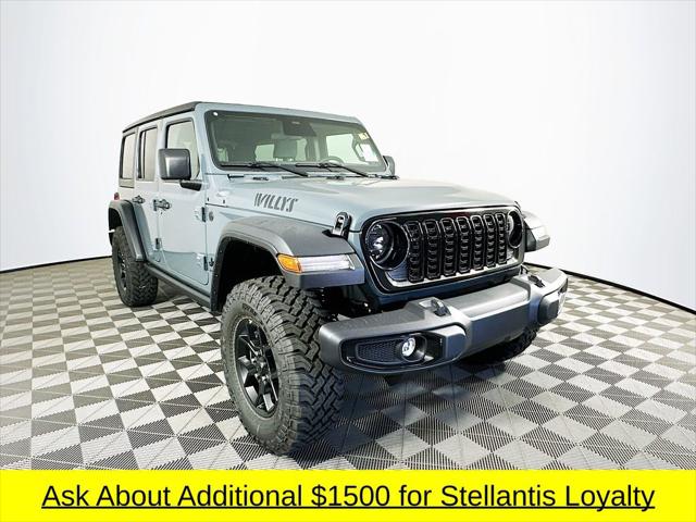 2026 Jeep Wrangler WRANGLER 4-DOOR WILLYS 2026 Jeep Wrangler WRANGLER 4-DOOR WILLYS