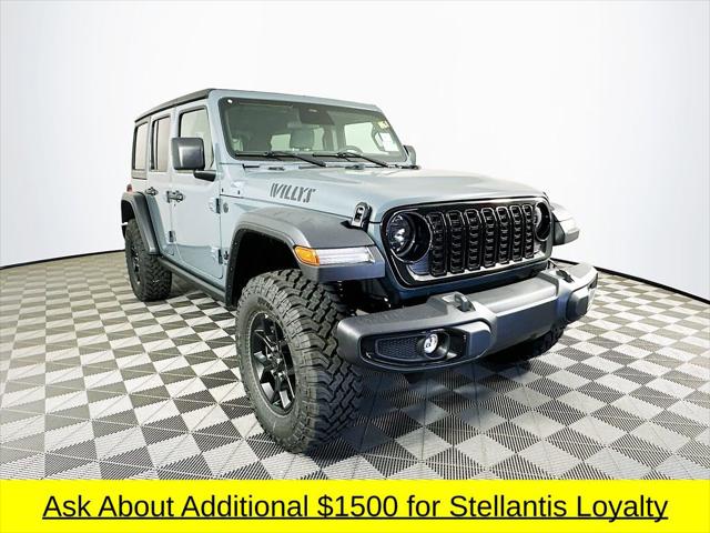 2026 Jeep Wrangler WRANGLER 4-DOOR WILLYS 2026 Jeep Wrangler WRANGLER 4-DOOR WILLYS