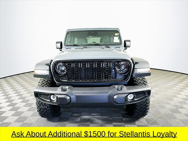 2026 Jeep Wrangler WRANGLER 4-DOOR WILLYS 2026 Jeep Wrangler WRANGLER 4-DOOR WILLYS