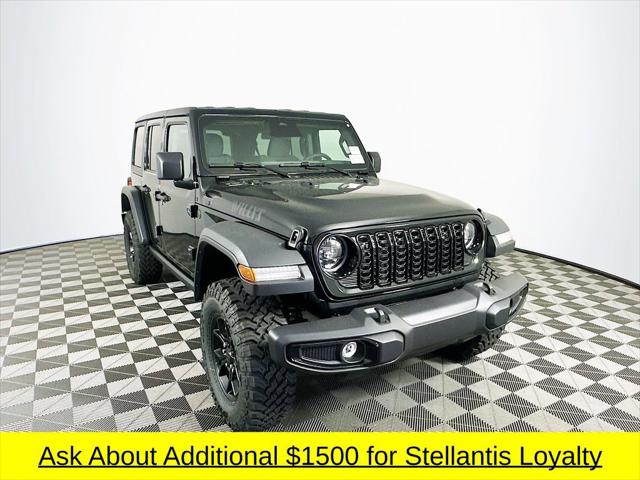 2026 Jeep Wrangler WRANGLER 4-DOOR WILLYS 2026 Jeep Wrangler WRANGLER 4-DOOR WILLYS