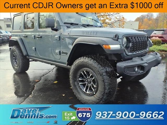 2026 Jeep Wrangler WRANGLER 4-DOOR WILLYS 2026 Jeep Wrangler WRANGLER 4-DOOR WILLYS
