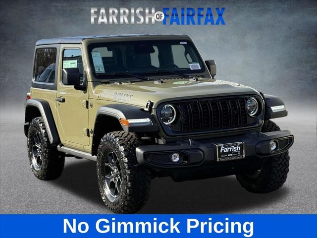 2026 Jeep Wrangler WRANGLER 2-DOOR WILLYS 2026 Jeep Wrangler WRANGLER 2-DOOR WILLYS