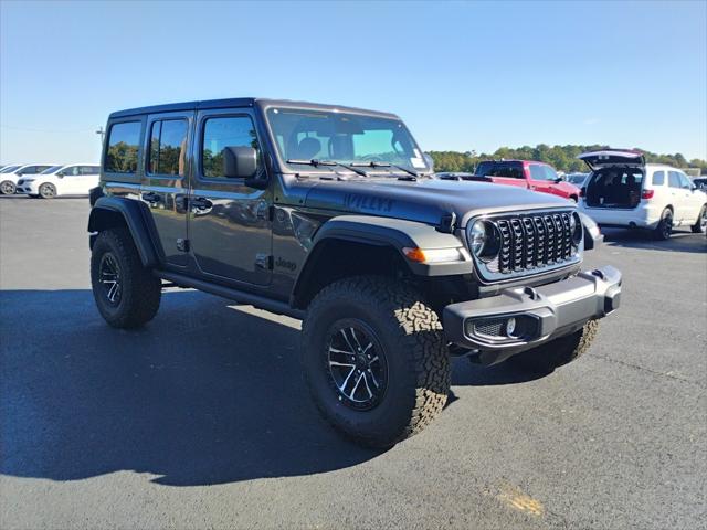 2026 Jeep Wrangler WRANGLER 4-DOOR WILLYS 2026 Jeep Wrangler WRANGLER 4-DOOR WILLYS