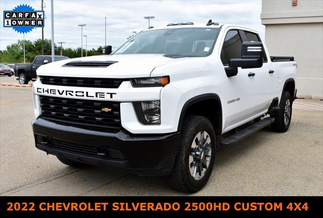 2022 Chevrolet Silverado 2500HD 4WD Crew Cab Standard Bed Custom 2022 Chevrolet Silverado 2500HD 4WD Crew Cab Standard Bed Custom