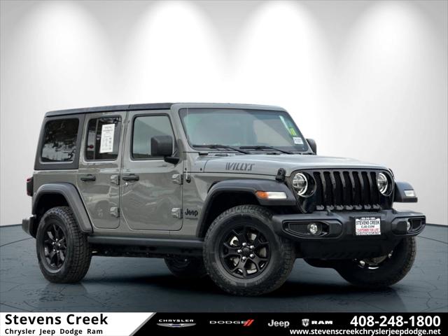 2021 Jeep Wrangler Unlimited Willys 4x4 2021 Jeep Wrangler Unlimited Willys 4x4