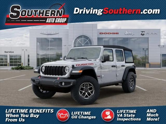 2025 Jeep Wrangler 4-Door Rubicon 4x4 for sale in Chesapeake, VA