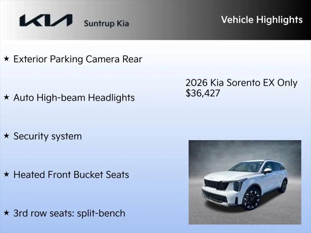 2026 Kia Sorento EX