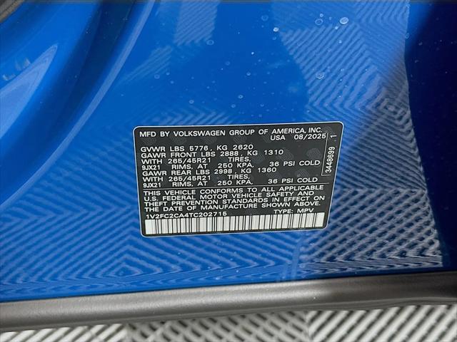 2026 Volkswagen Atlas Cross Sport SEL Premium R-Line
