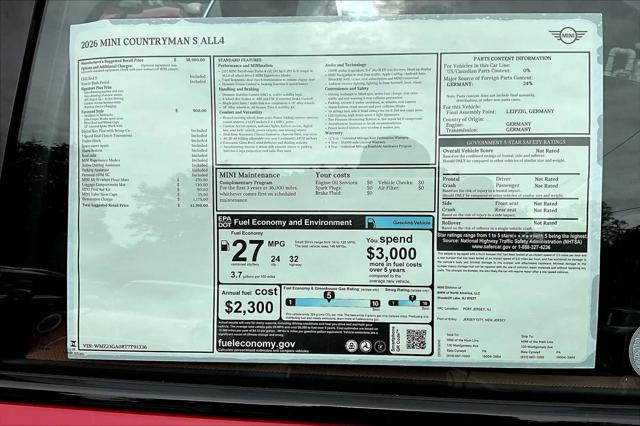2026 MINI Cooper Countryman Cooper S