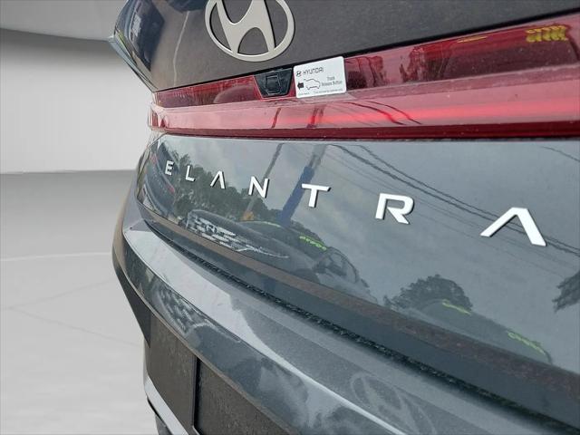 2025 Hyundai Elantra Hybrid Blue