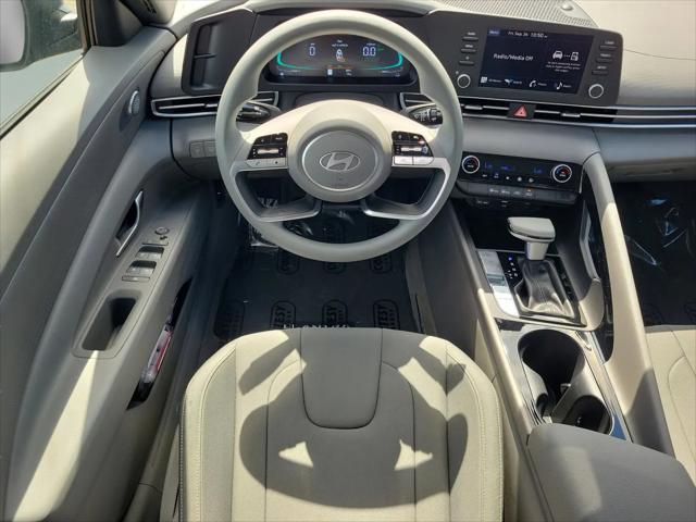2025 Hyundai Elantra Hybrid Blue
