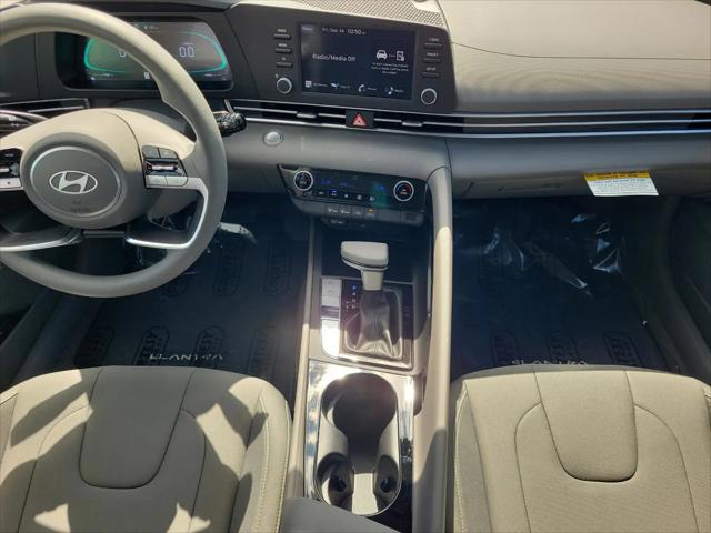 2025 Hyundai Elantra Hybrid Blue