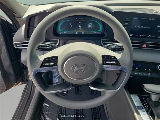 2025 Hyundai Elantra Hybrid Blue