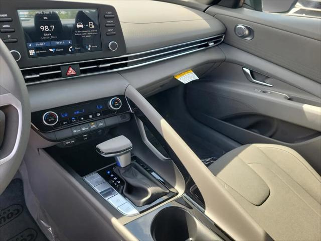 2025 Hyundai Elantra Hybrid Blue