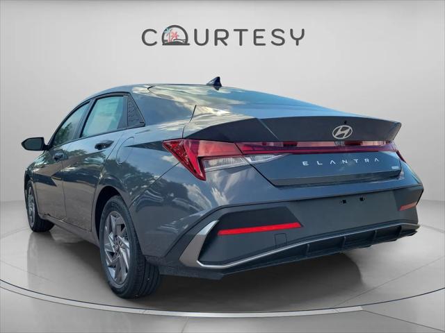2025 Hyundai Elantra Hybrid Blue