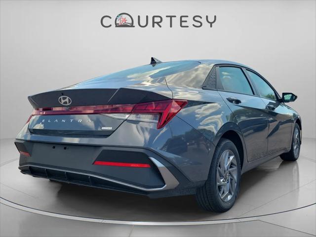 2025 Hyundai Elantra Hybrid Blue