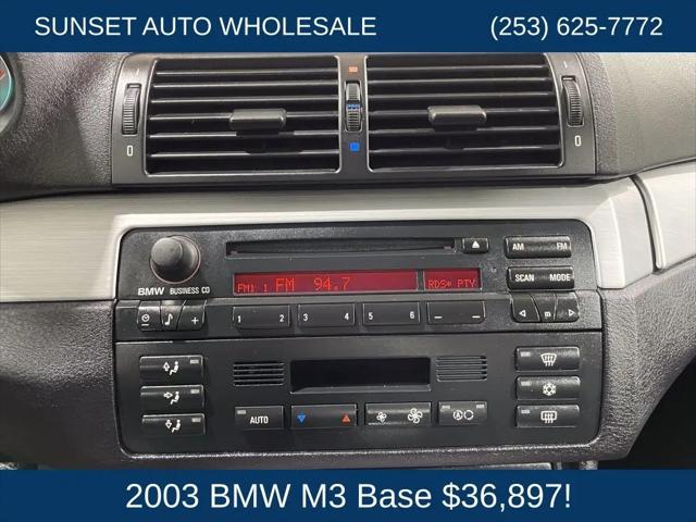 2003 BMW M3 Standard