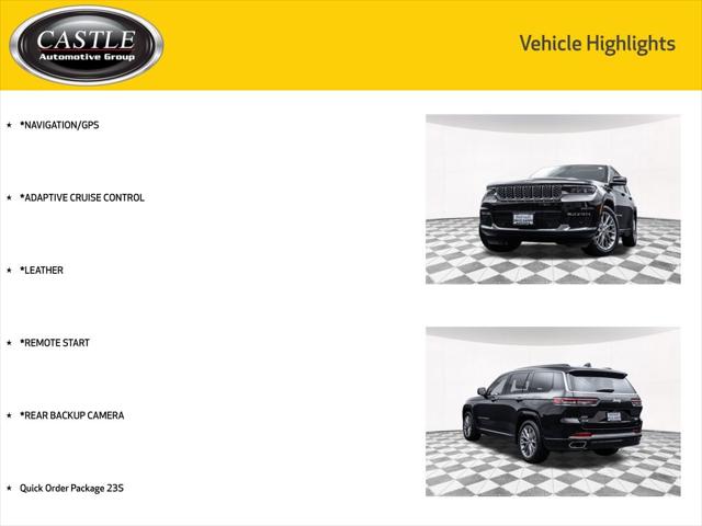 2025 Jeep Grand Cherokee L Summit 4x4