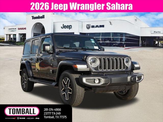 2026 Jeep Wrangler WRANGLER 4-DOOR SAHARA