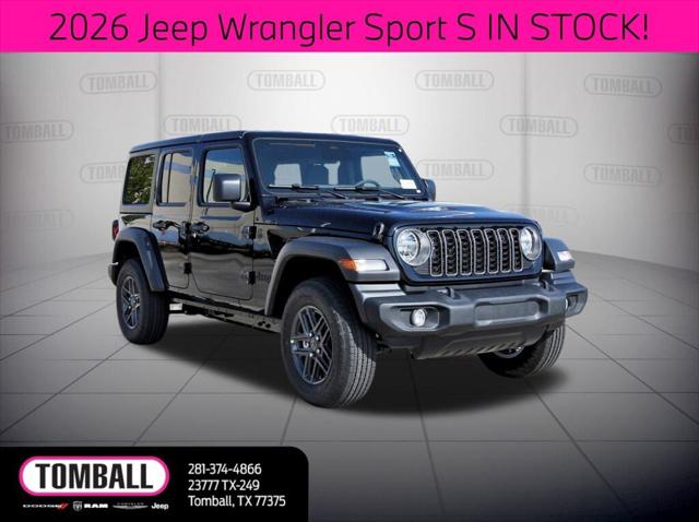 2026 Jeep Wrangler WRANGLER 4-DOOR SPORT S 2026 Jeep Wrangler WRANGLER 4-DOOR SPORT S