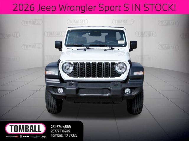 2026 Jeep Wrangler WRANGLER 4-DOOR SPORT S 2026 Jeep Wrangler WRANGLER 4-DOOR SPORT S