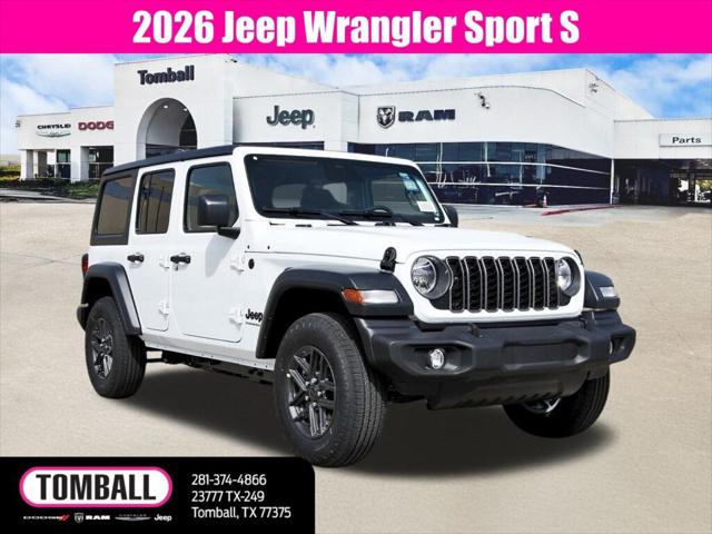 2026 Jeep Wrangler WRANGLER 4-DOOR SPORT S 2026 Jeep Wrangler WRANGLER 4-DOOR SPORT S