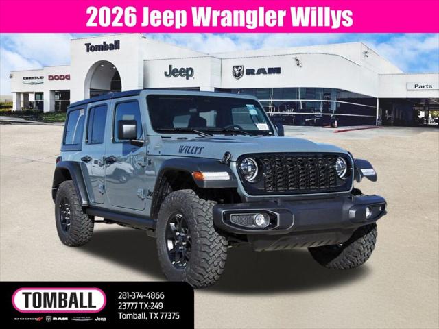 2026 Jeep Wrangler WRANGLER 4-DOOR WILLYS
