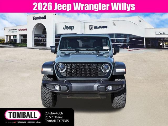 2026 Jeep Wrangler WRANGLER 4-DOOR WILLYS