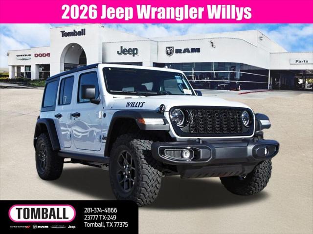 2026 Jeep Wrangler WRANGLER 4-DOOR WILLYS