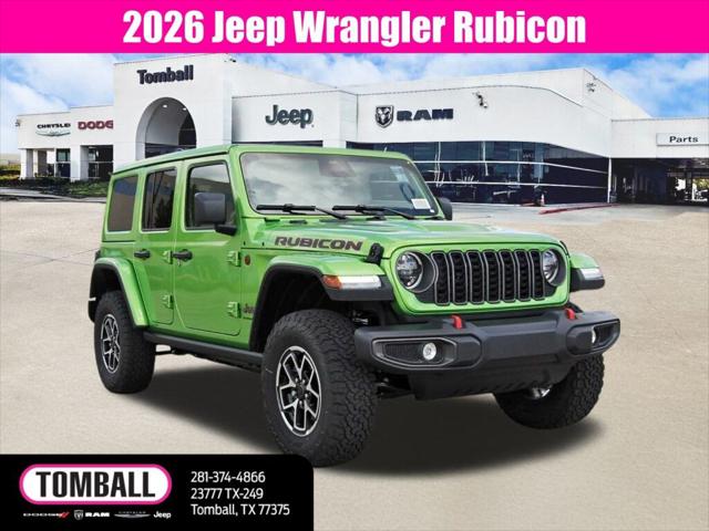 2026 Jeep Wrangler WRANGLER 4-DOOR RUBICON