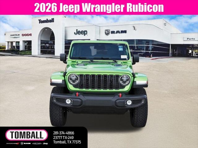 2026 Jeep Wrangler WRANGLER 4-DOOR RUBICON